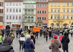 Lockdown Mahnwache Verzweiflung Bei Friseuren In Jena 00010